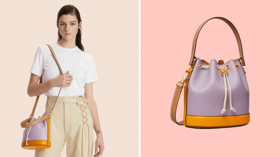 Bold colors and classic design make the Bucket Bag a smart choice.