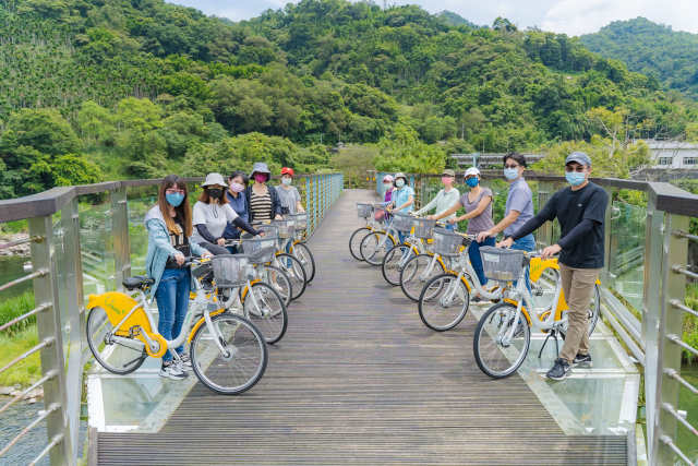 坪林YouBike 2.0站點啟用　茶香低碳輕旅自由行