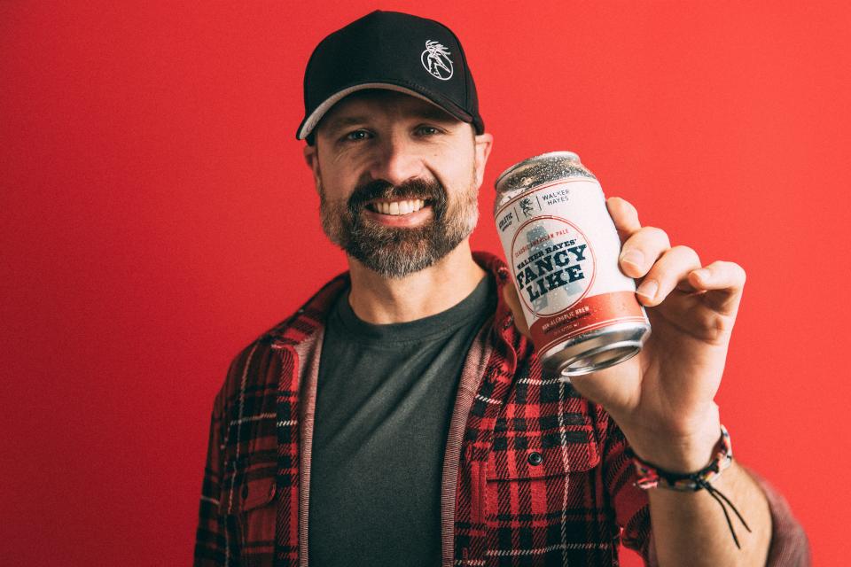 Country singer Walker Hayes has partnered with Athletic Brewing Co. to create a new, non-alcoholic beer named after his biggest hit, "Fancy Like."