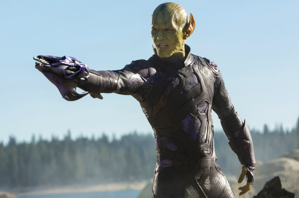 A Skrull possibly finding out he's been cut from Dark Phoenix (credit: Marvel)
