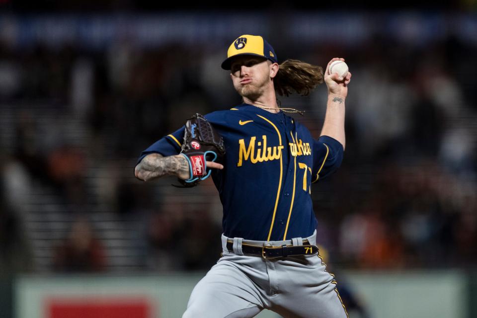 Josh Hader has 59 strikeouts in 34 innings.