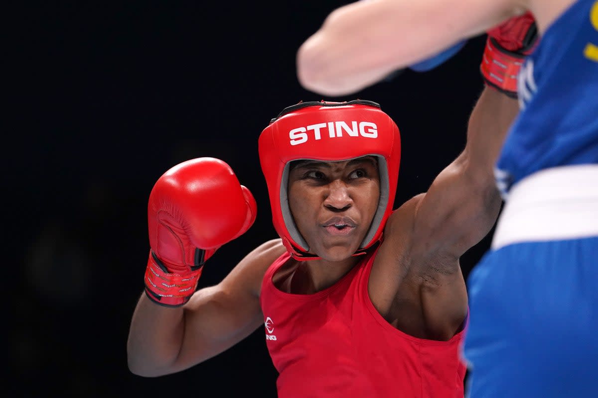 UK-based boxer Cindy Ngamba is one of the Refugee Olympic Team’s best medal hopes (PA Wire)