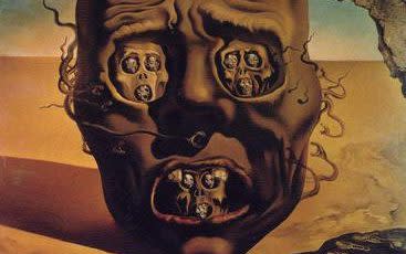 The Face of War by Salvador Dali