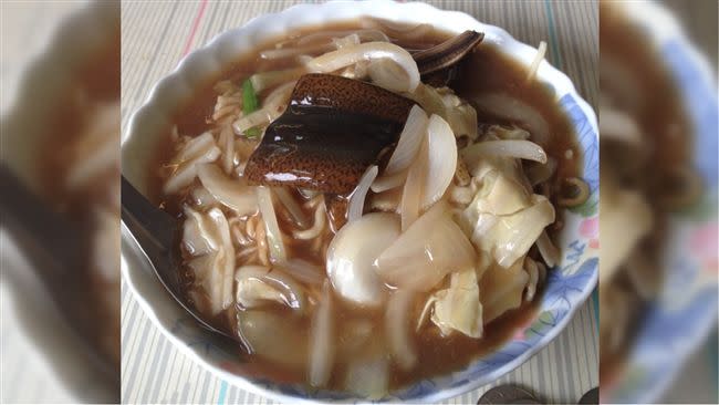 原PO喜歡吃鱔魚意麵。（圖／翻攝自PTT）