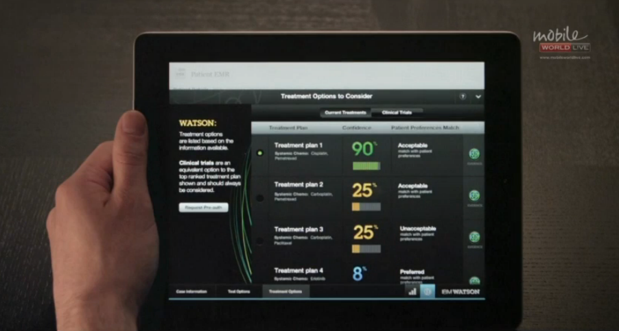 ibm watson doctor app