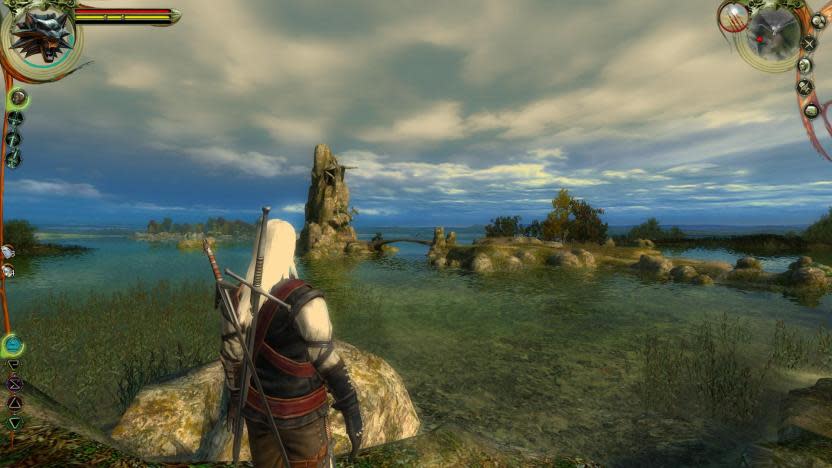 El primer The Witcher, el cual recibirá un remake en un futuro