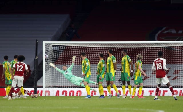 Willian's first Arsenal goal sealed West Brom's fate