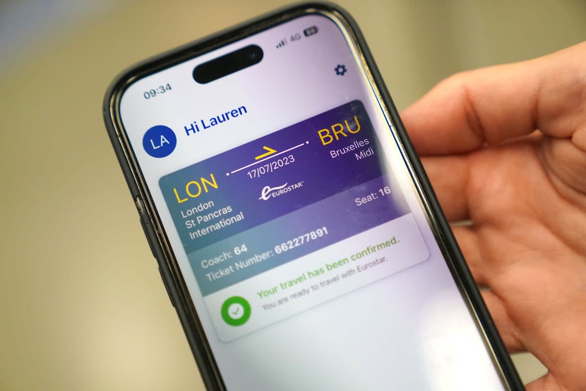 Train apps can save customers time and money but an MP has said they do not tell the whole story (PA)
