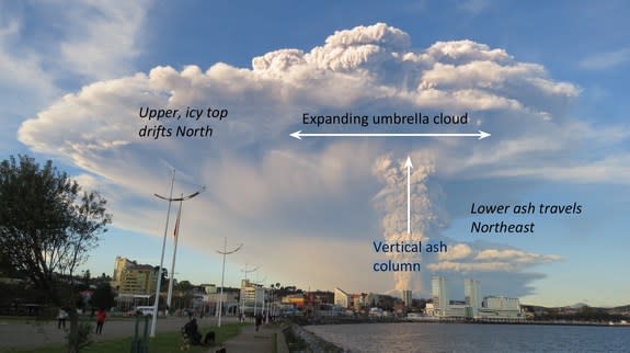 A look at the April 2015 eruption of Calbuco volcano in Chile, which produced volcanic lightning.