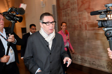 Jean-Claude Arnault arrives at the district court in Stockholm, Sweden September 19, 2018. TT News Agency/Fredrik Sandberg via REUTERS