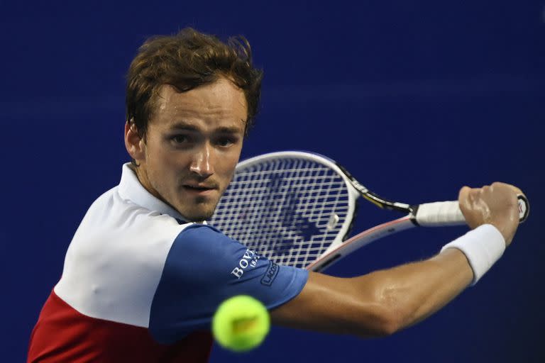 Daniil Medvedev, el número 2 del ranking mundial, es uno de los jugadores que no podrá participar en Wimbledon por la decisión de no admitir a tenistas rusos