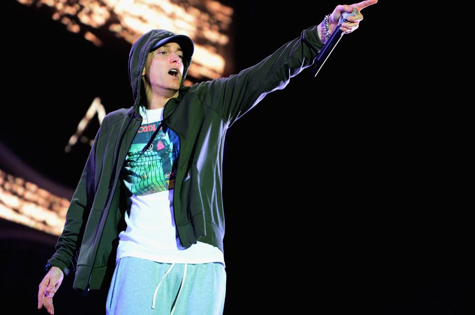 Une partie des royalties du catalogue d'Eminem sera bientôt proposée au public sous la forme d'une mini introduction en Bourse - Theo Wargo- Getty Images North America-AFP