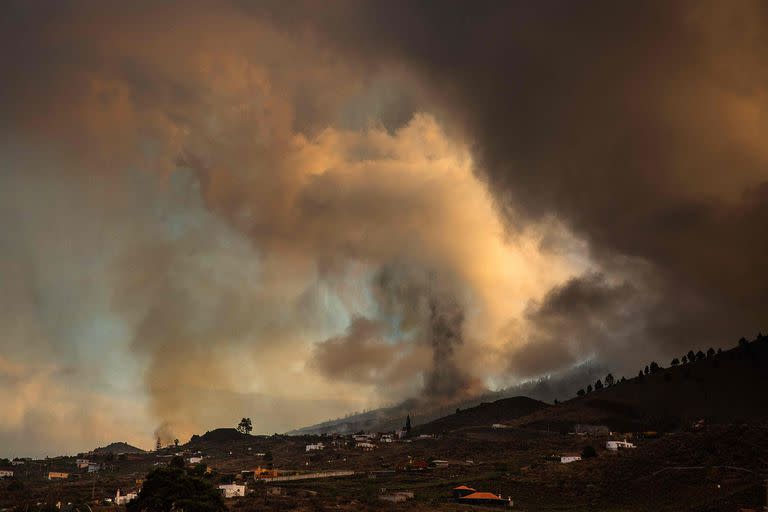 Volcán; La Palma; islas Canarias; erupción; fotos del día; el mundo;