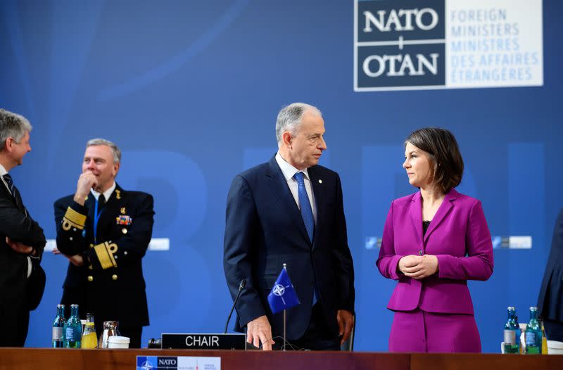 NATO foreign ministers meeting, in Berlin