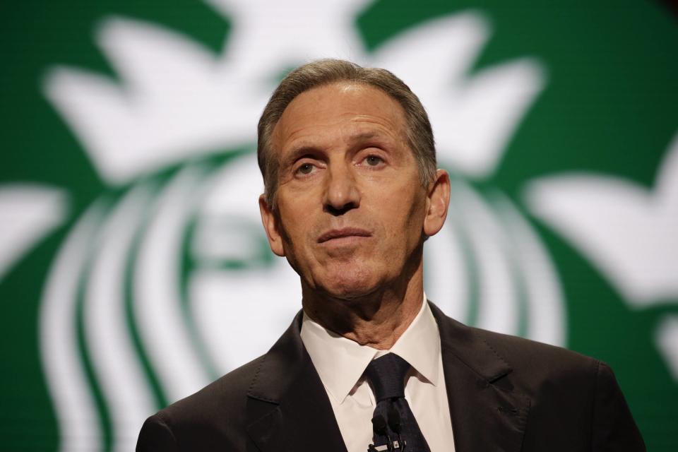 Former Starbucks CEO Howard Schultz is reportedly weighing a bid for the White House.