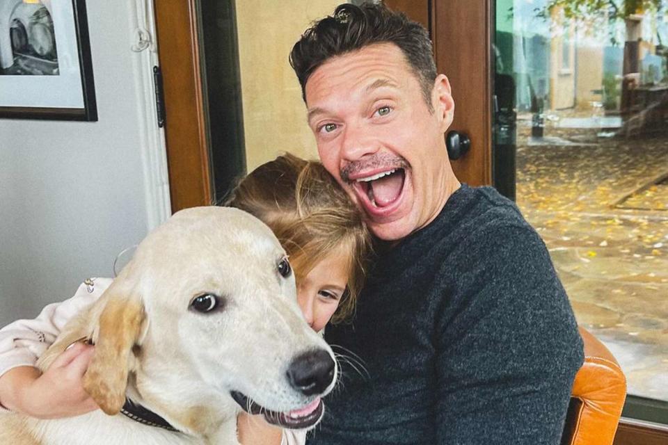 <p>Ryan Seacrest/Instagram</p> Ryan Seacrest Adds Another Dog to His Pack