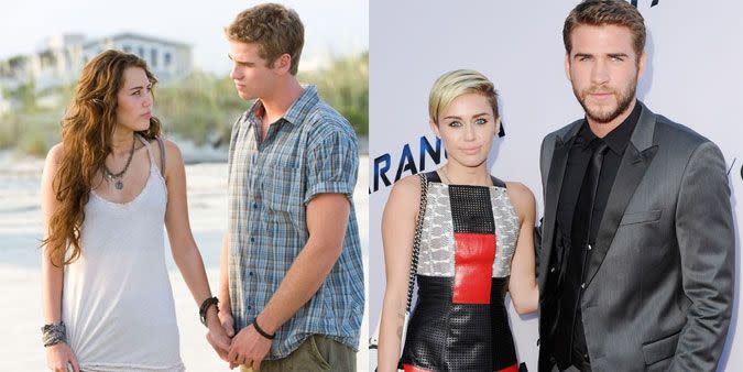 Miley Cyrus and Liam Hemsworth