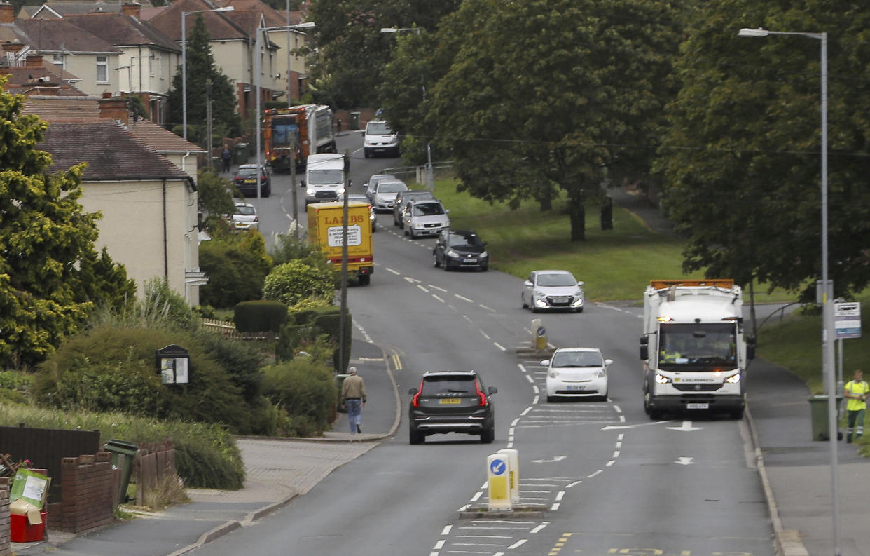 Police are hunting two men who tried to kidnap a ten-year-old girl on Tolladine Road in Worcester. (SWNS)