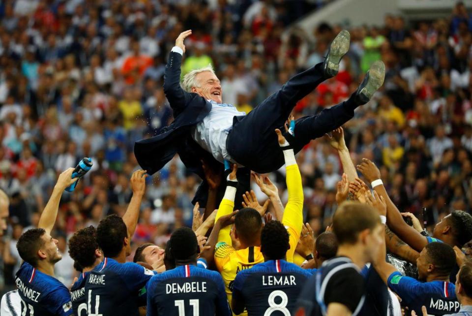 Didier Deschamps guided France to World Cup glory after Euro 2016 heartbreak (REUTERS)