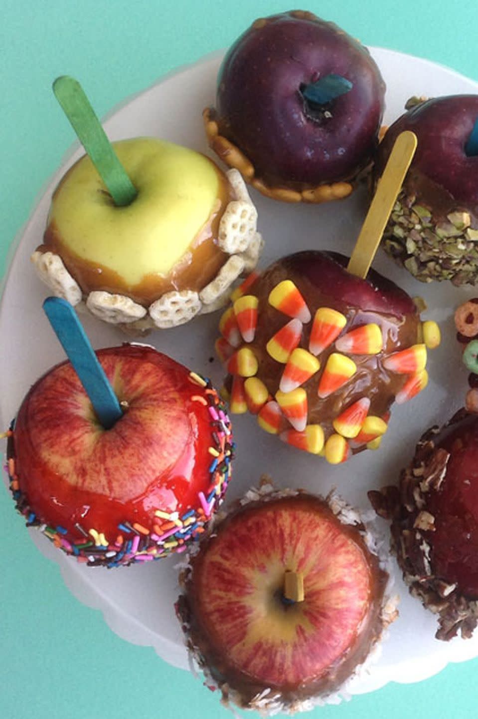 Mix-and-Match Candy Apples