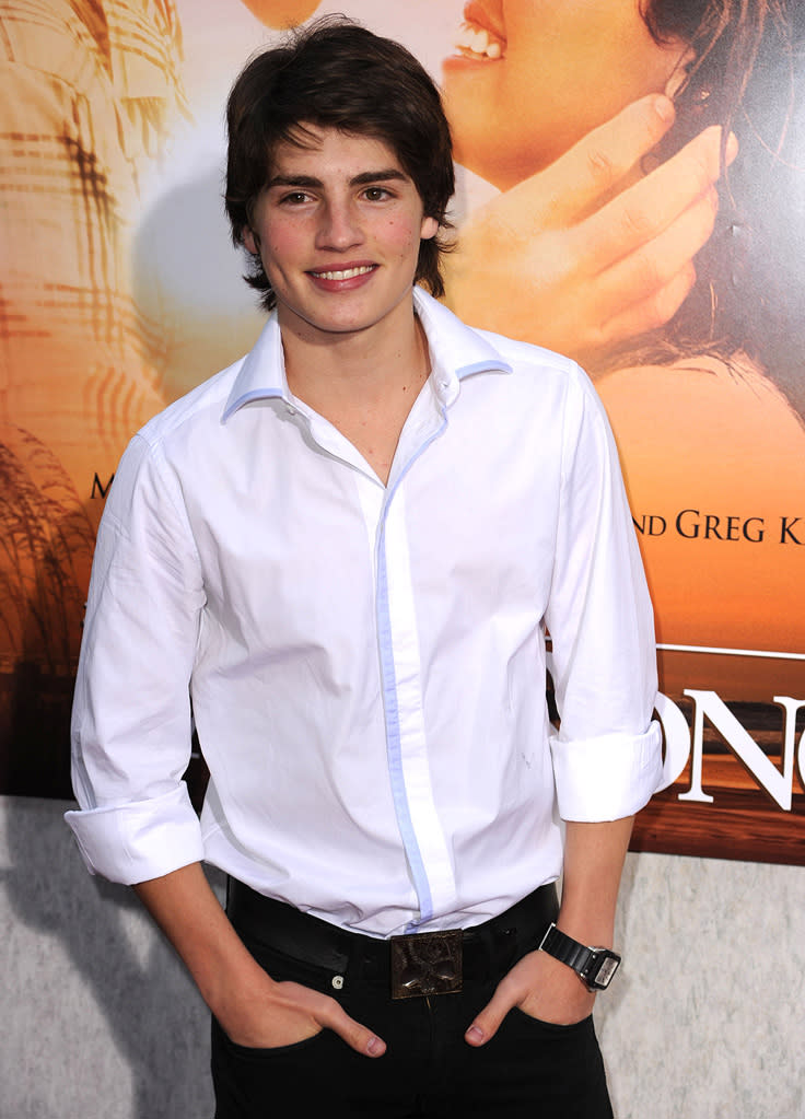 The Last Song LA Premiere 2010 Gregg Sulkin