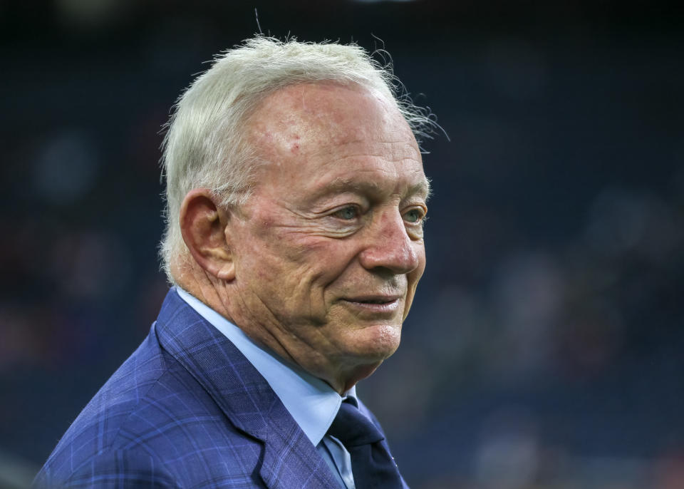 Dallas Cowboys owner Jerry Jones has been silent since George Floyd's death on May 25 that sparked national protests of racial inequality and racism in the United States. (Photo by Leslie Plaza Johnson/Icon Sportswire via Getty Images)