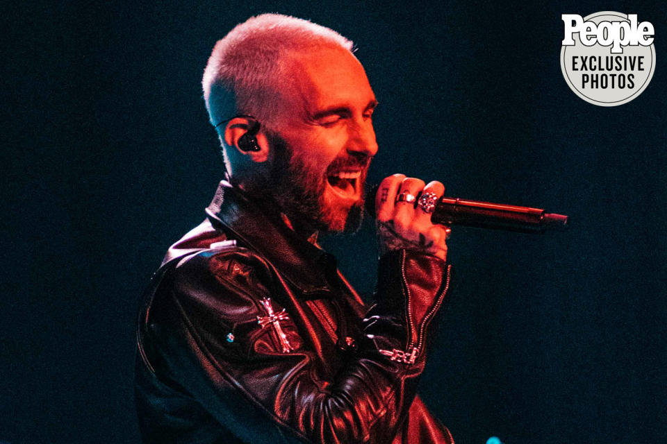 'One More Night' in Las Vegas! Maroon 5 Kick Off Their Residency: See All the Behind-the-Scenes Photos