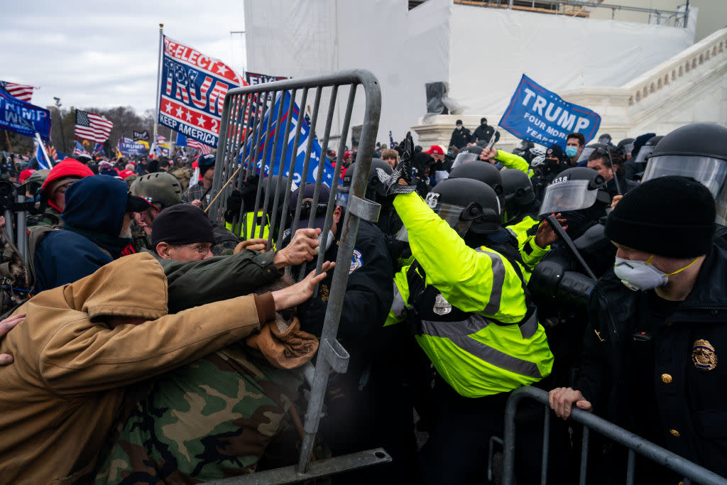Pro-Trump Protests get Violent over Electoral College Certification