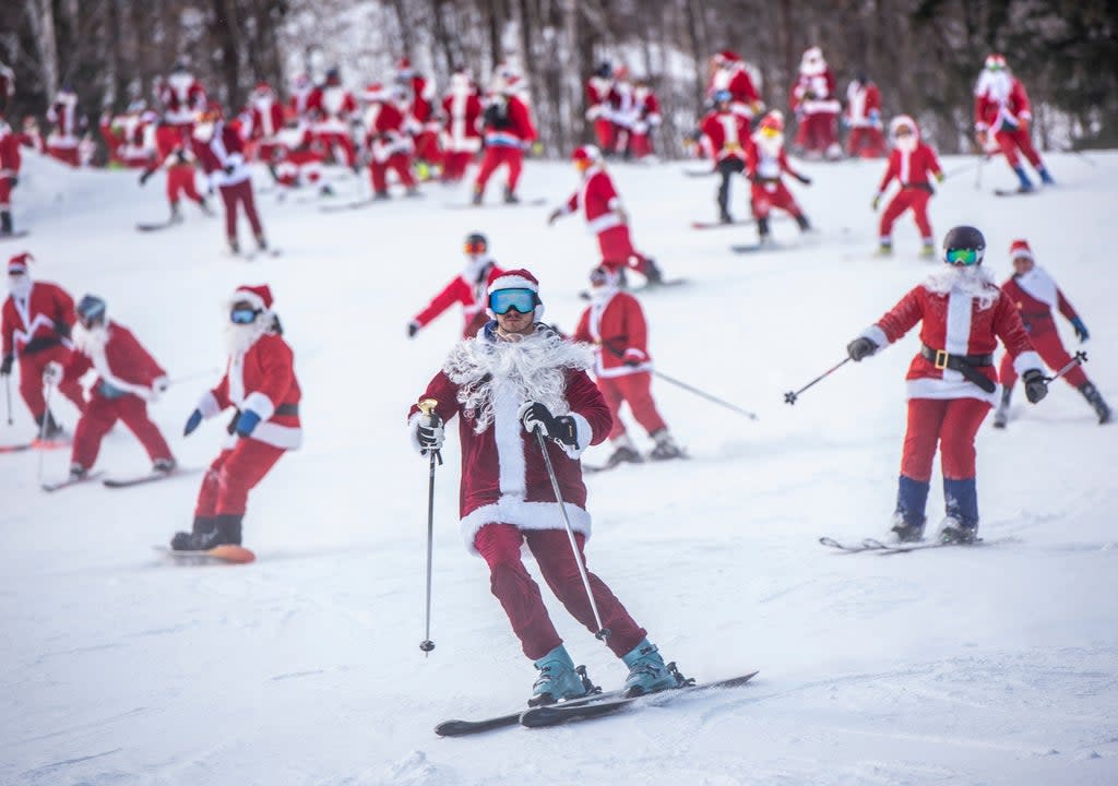 Maine Santa Sunday (ASSOCIATED PRESS)