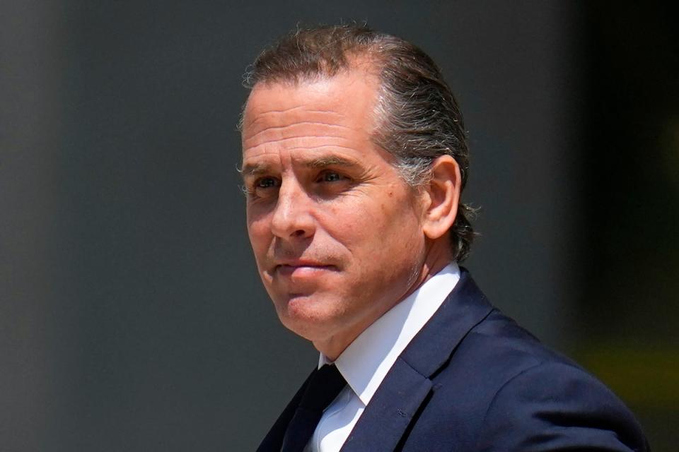 Hunter Biden is facing a total of 12 criminal charges (Copyright 2023 The Associated Press. All rights reserved)