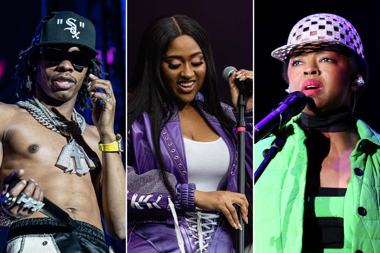 lil-baby-jazmine-sullivan-lauryn-hill - Credit: Dee Dwyer for Rolling Stone; Griffin Lotz for Rolling Stone; Gabe Ginsberg/Getty Images