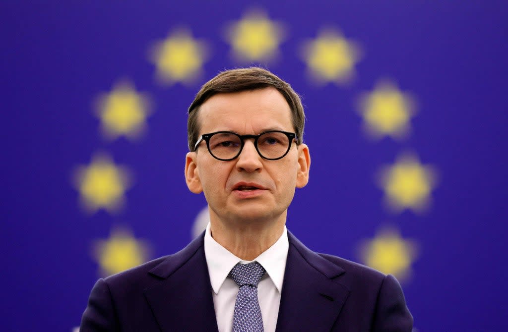 Polish prime minister Mateusz Morawiecki (AFP/Getty)