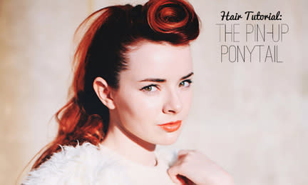 Pin-up Ponytail