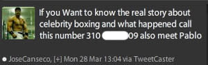 Shady Switch: Did Jose Canseco Send His Twin Brother to Box for Him?