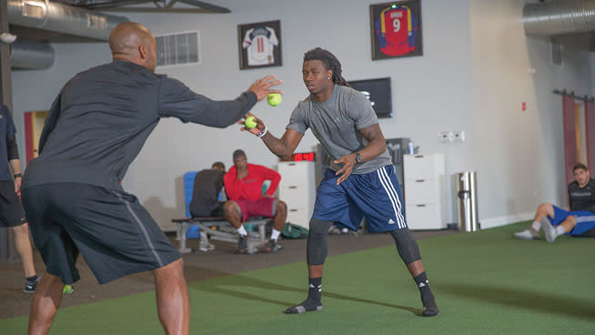 Receiver Reaction Drills