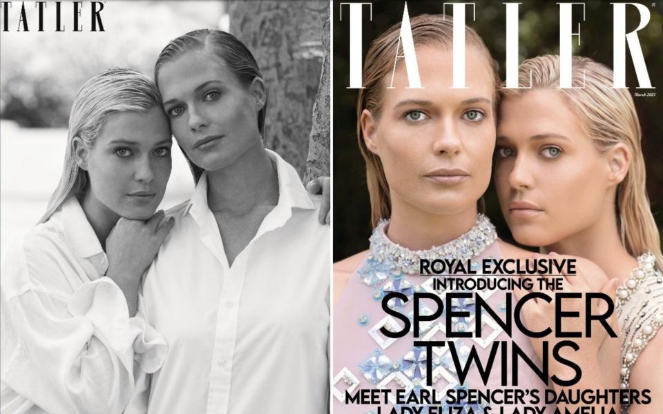 Lady Eliza and Lady Amelia Spencer spoke to Tatler magazine - Tatler