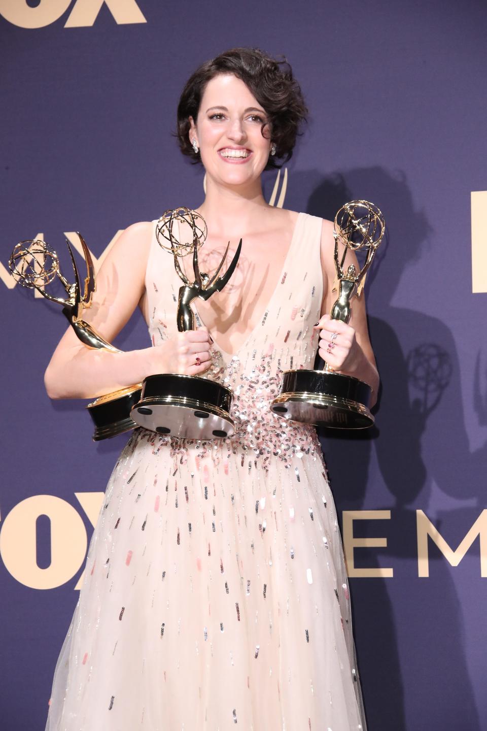 Phoebe Waller-Bridge walked off with an armful of Emmys for her Amazon series, 'Fleabag.'