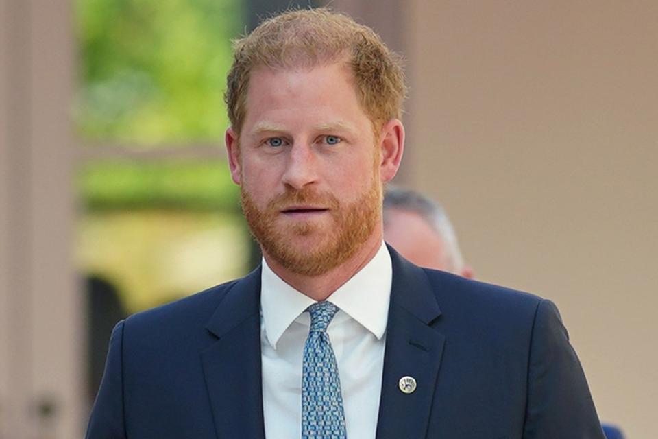 <p>Yui Mok/PA Images via Getty</p> Prince Harry attends the WellChild Awards on Sept. 7, 2023