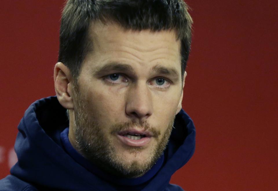 Tom Brady hasn't answered many questions about his relationship with President Donald Trump. (AP)