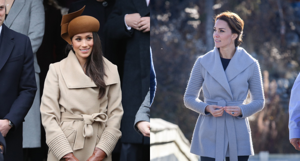 The Duchess of Sussex and the Duchess of Cambridge are both fans of the Canadian label.