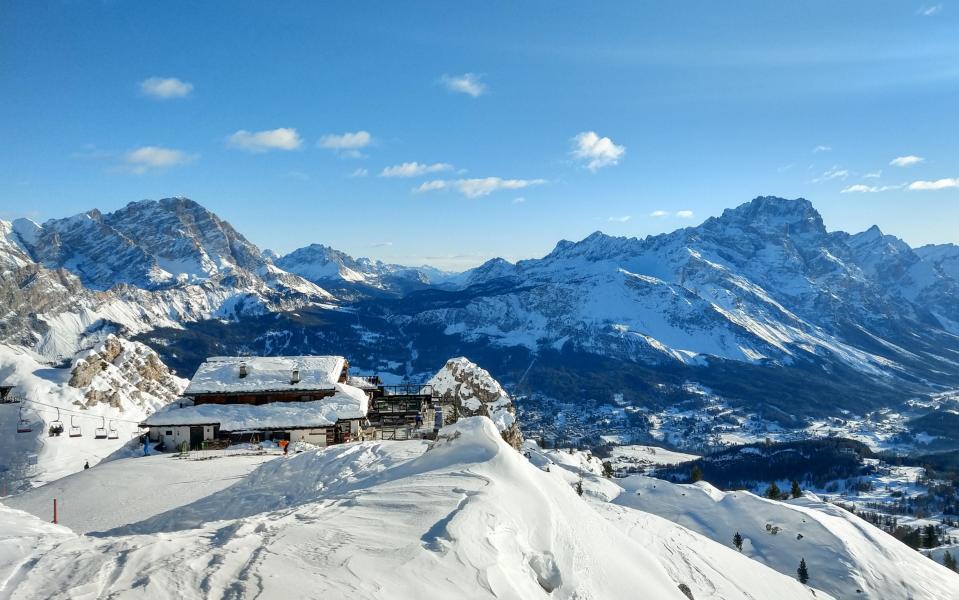 Cortina restaurants Rifugio Pomedes