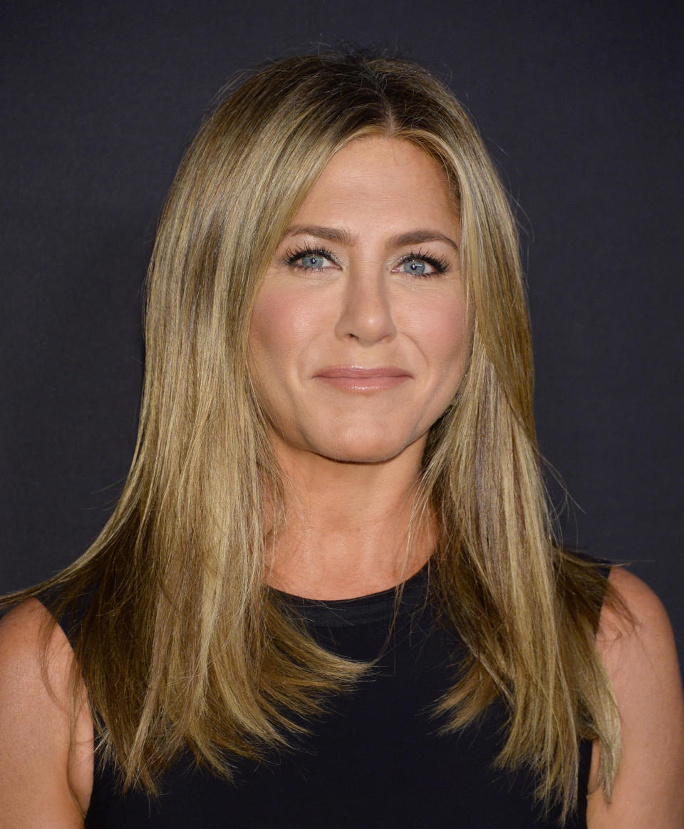 Jennifer Aniston et sa chevelure miel