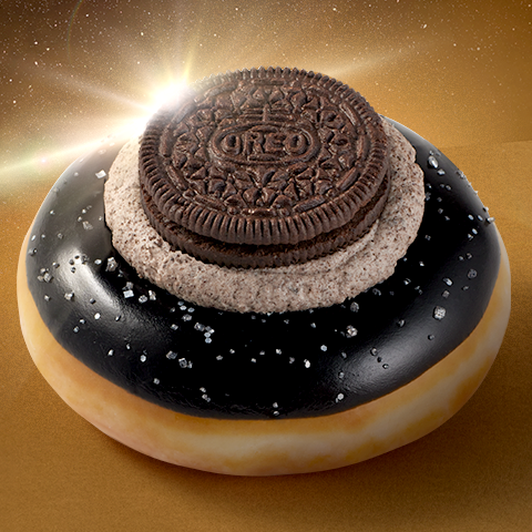 <em>Krispy Kreme’s Total Solar Eclipse Doughnut (Photo: Krispy Kreme)</em>