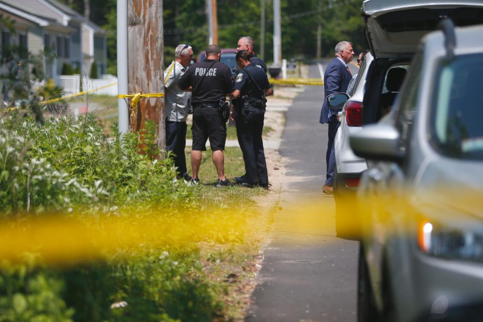 Bristol County District Attorney's office and New Bedford police were on site at 1643 Phillips Road in New Bedford