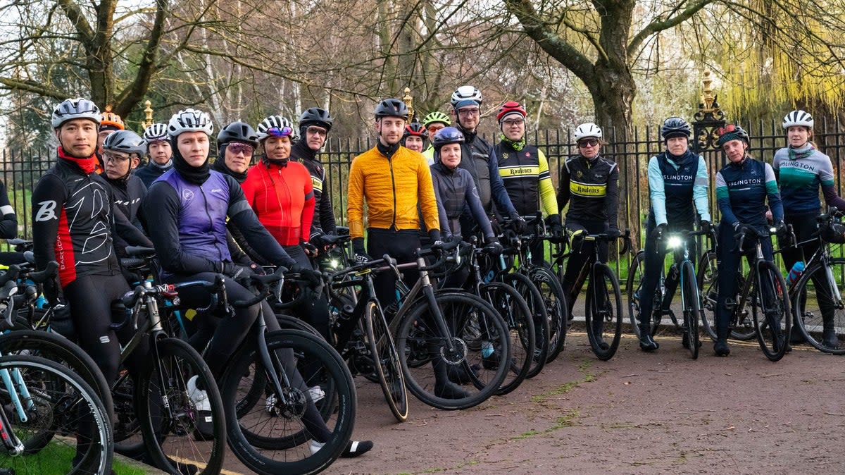 Regent's Park Cyclists who have become targets for thieves (Lucy Young)