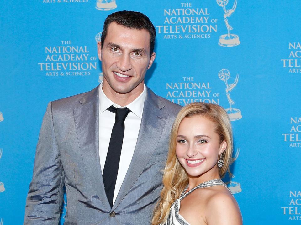 Boxer Wladimir Klitschko and Hayden Panettiere (Jemal Countess/Getty Images)