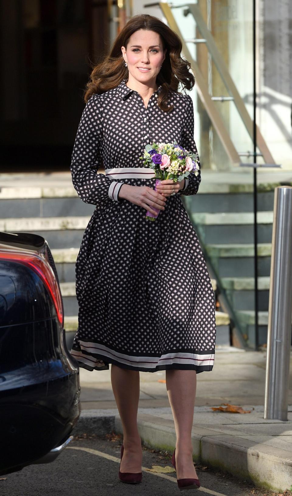 Catherine, Duchess of Cambridge visits The Foundling Museum on November 28, 2017 in London, England