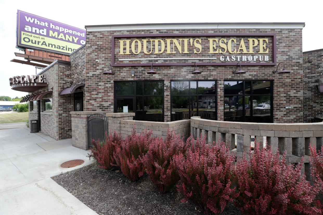 Houdini's Escape Gastropub, 1216 S. Oneida St., is closing July 16.