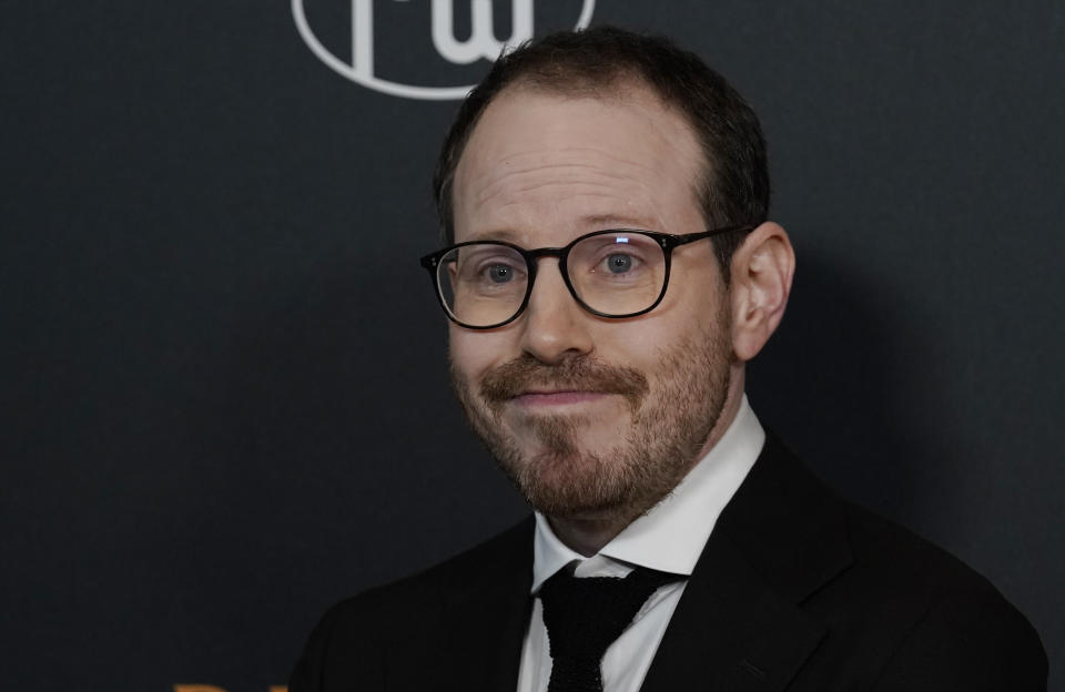 Ari Aster, writer/director of "Beau Is Afraid," poses at the premiere of the film, Monday, April 10, 2023, at the Directors Guild of America in Los Angeles. (AP Photo/Chris Pizzello)