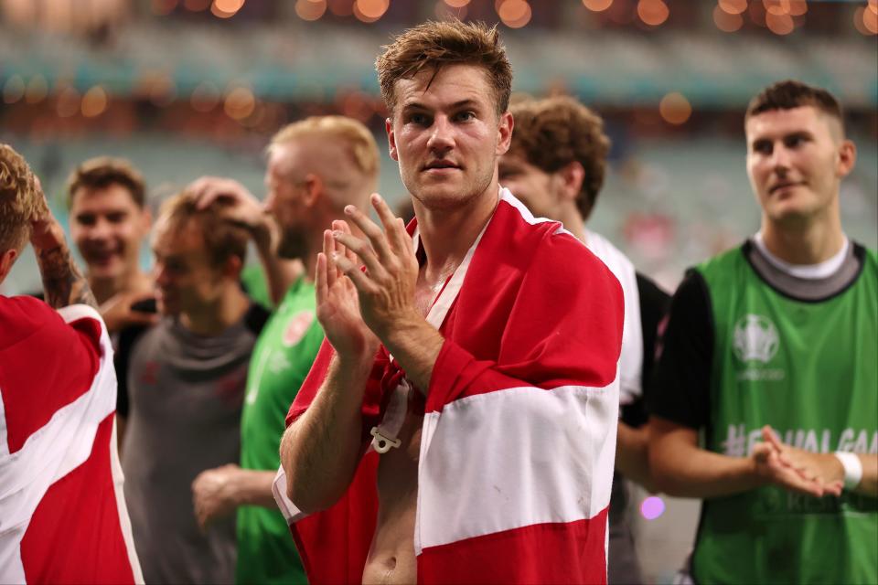 Andersen played for Denmark at Euro 2020 (Getty Images)